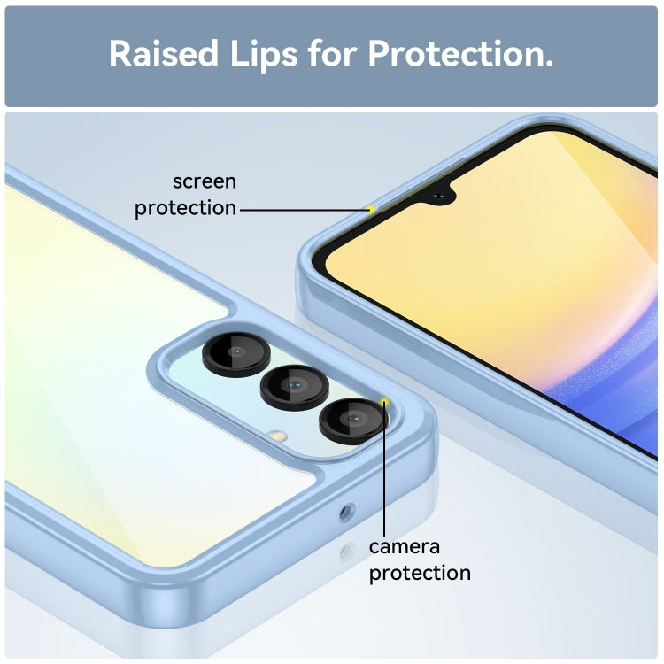 For Samsung Galaxy A26 5G Colorful Series Acrylic Hybrid TPU Phone Case