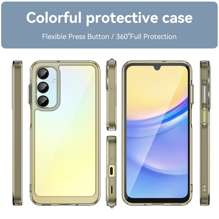 For Samsung Galaxy A26 5G Colorful Series Acrylic Hybrid TPU Phone Case