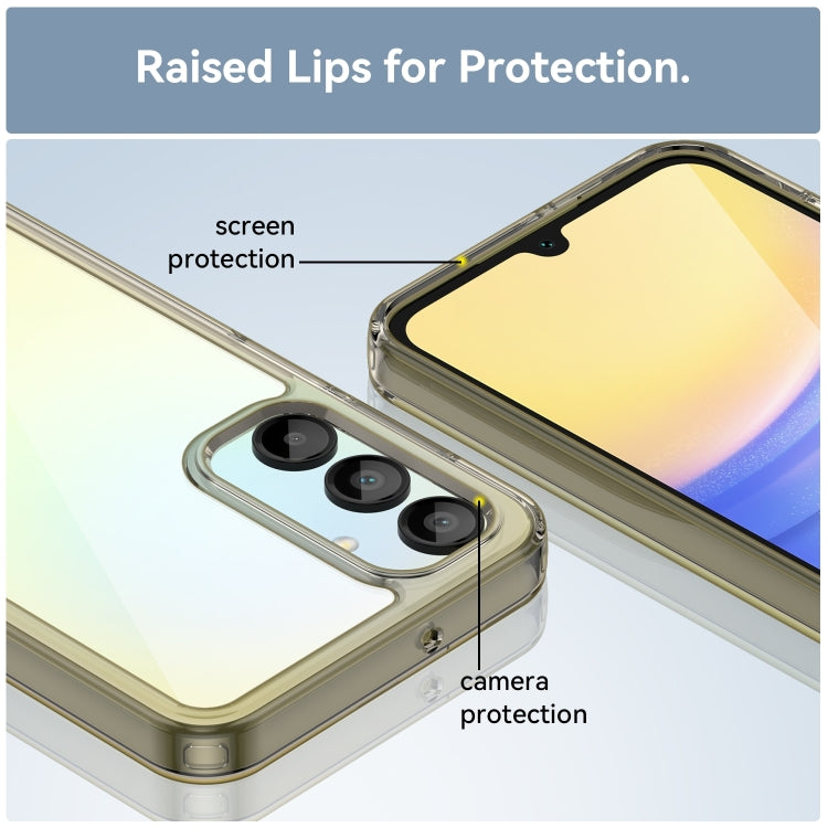 For Samsung Galaxy A26 5G Colorful Series Acrylic Hybrid TPU Phone Case