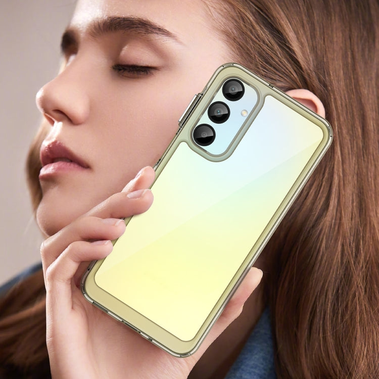 For Samsung Galaxy A26 5G Colorful Series Acrylic Hybrid TPU Phone Case