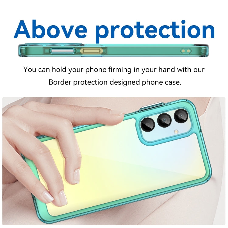 For Samsung Galaxy A26 5G Colorful Series Acrylic Hybrid TPU Phone Case