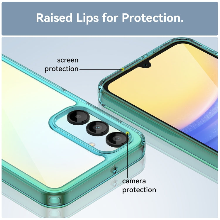 For Samsung Galaxy A26 5G Colorful Series Acrylic Hybrid TPU Phone Case