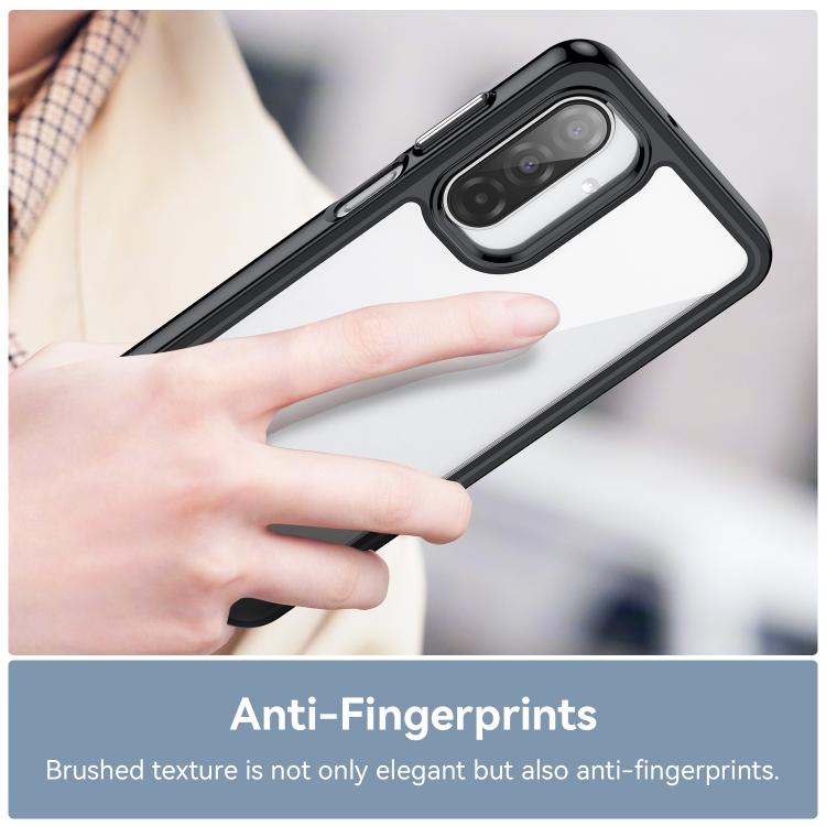 For Samsung Galaxy A17 5G Colorful Series Acrylic Hybrid TPU Phone Case