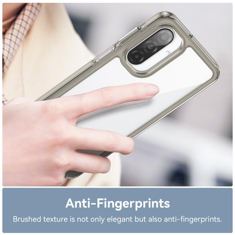 For Samsung Galaxy A17 5G Colorful Series Acrylic Hybrid TPU Phone Case