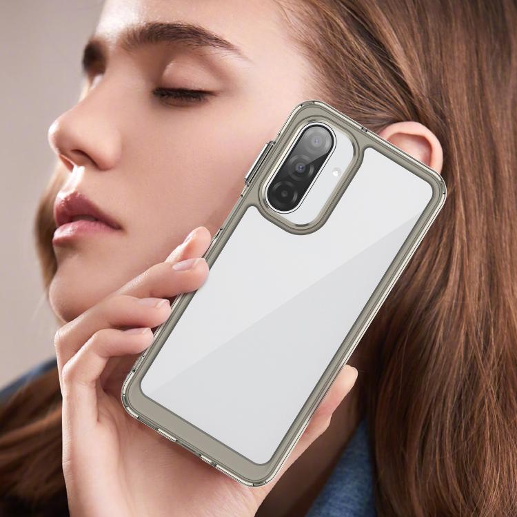 For Samsung Galaxy A17 5G Colorful Series Acrylic Hybrid TPU Phone Case