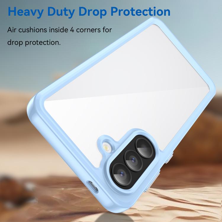 For Samsung Galaxy A57 5G Colorful Series Acrylic Hybrid TPU Phone Case