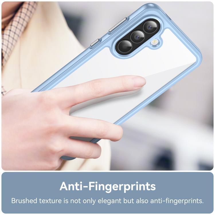 For Samsung Galaxy A57 5G Colorful Series Acrylic Hybrid TPU Phone Case