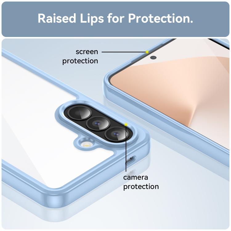 For Samsung Galaxy A57 5G Colorful Series Acrylic Hybrid TPU Phone Case