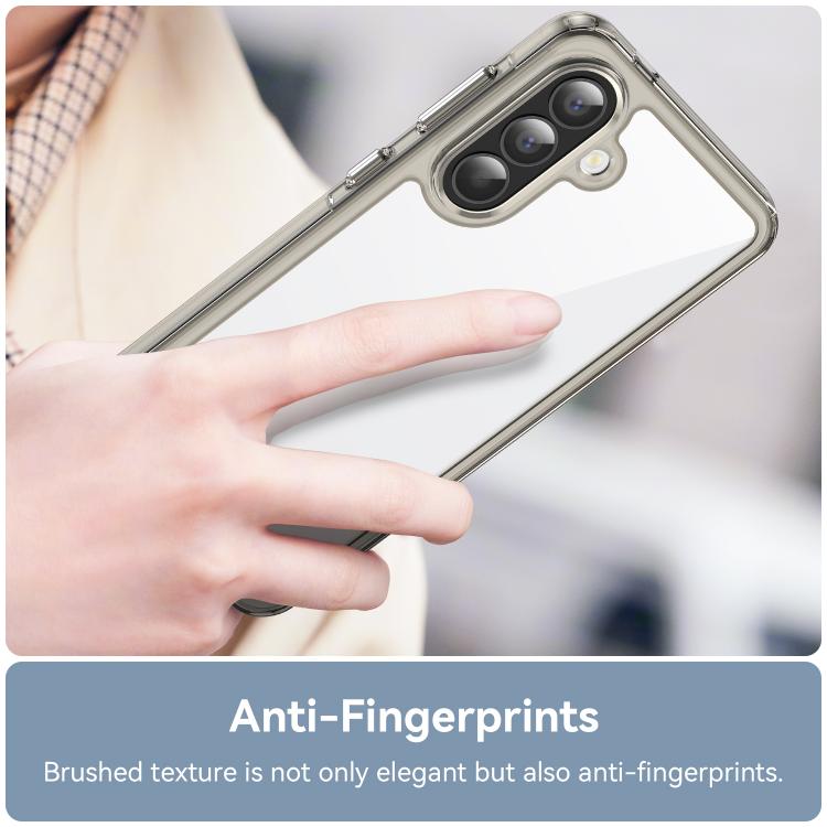 For Samsung Galaxy A57 5G Colorful Series Acrylic Hybrid TPU Phone Case