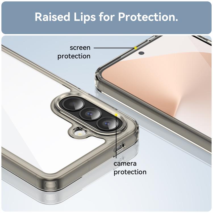For Samsung Galaxy A57 5G Colorful Series Acrylic Hybrid TPU Phone Case