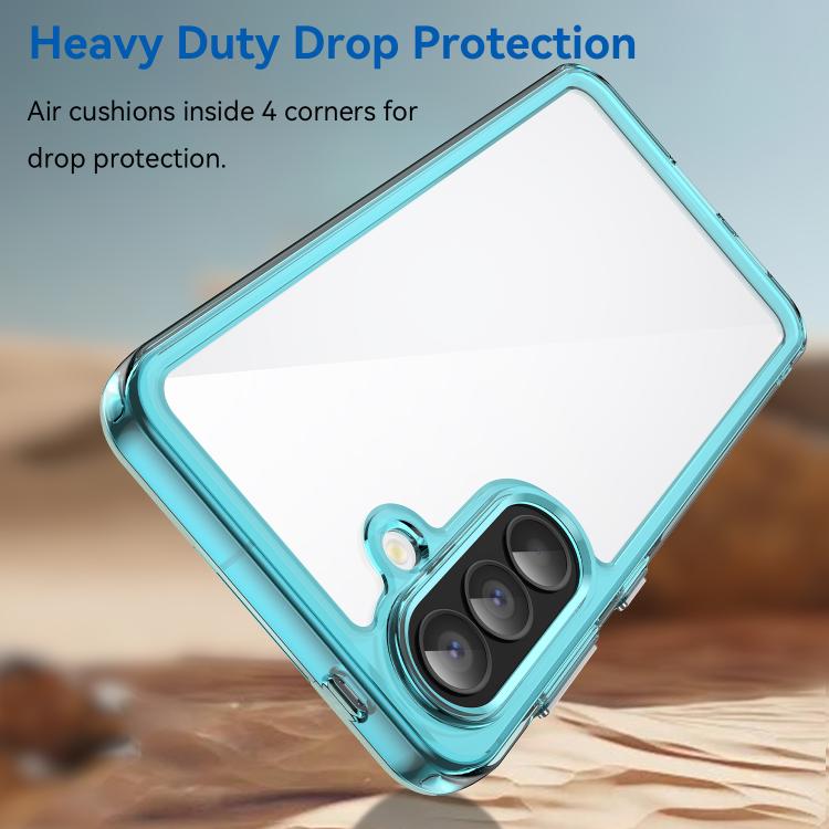 For Samsung Galaxy A57 5G Colorful Series Acrylic Hybrid TPU Phone Case