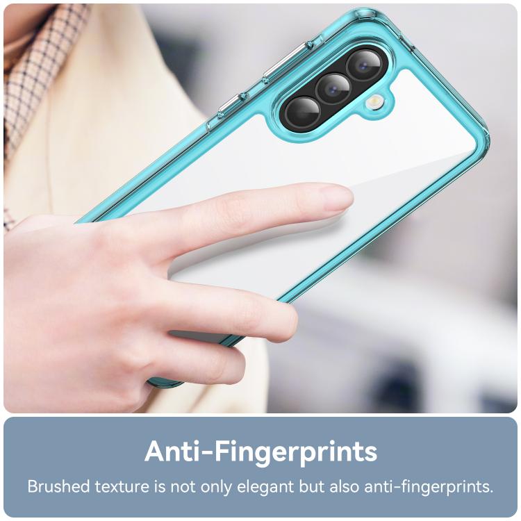 For Samsung Galaxy A57 5G Colorful Series Acrylic Hybrid TPU Phone Case