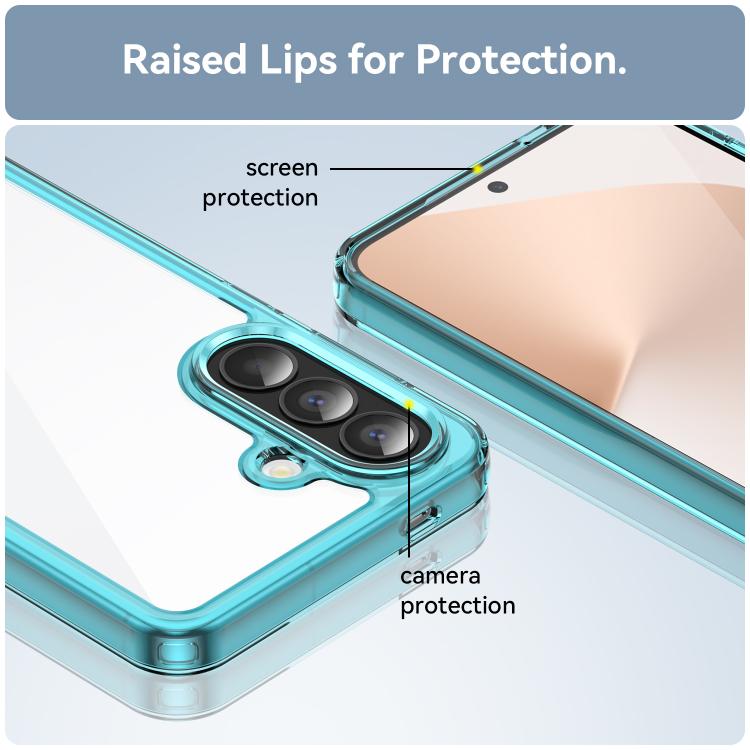 For Samsung Galaxy A57 5G Colorful Series Acrylic Hybrid TPU Phone Case