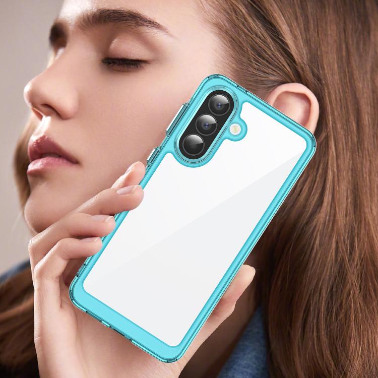 For Samsung Galaxy A57 5G Colorful Series Acrylic Hybrid TPU Phone Case