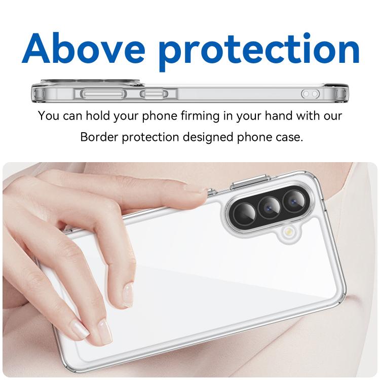 For Samsung Galaxy A57 5G Colorful Series Acrylic Hybrid TPU Phone Case