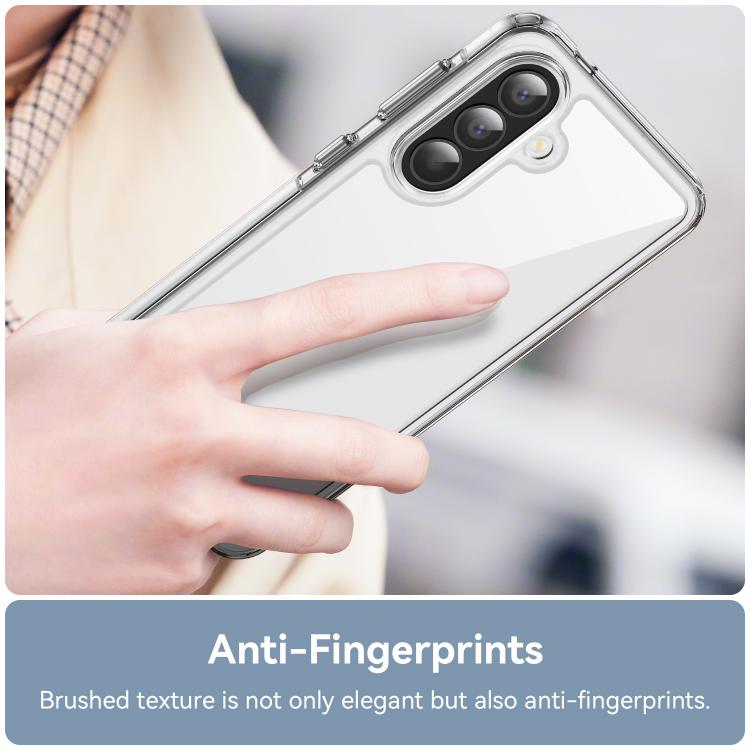 For Samsung Galaxy A57 5G Colorful Series Acrylic Hybrid TPU Phone Case