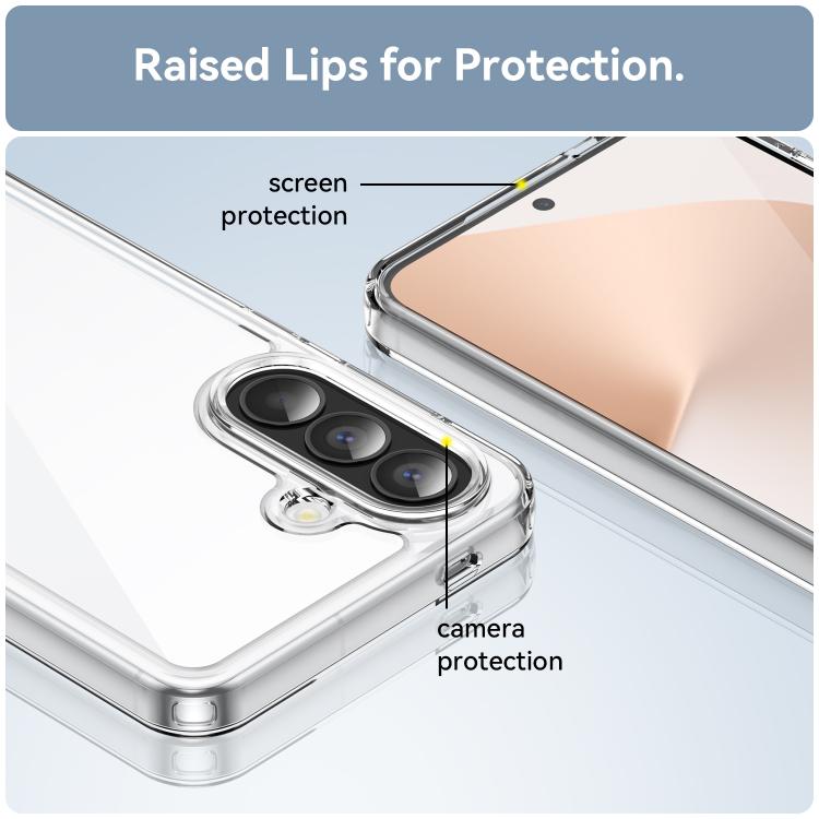 For Samsung Galaxy A57 5G Colorful Series Acrylic Hybrid TPU Phone Case