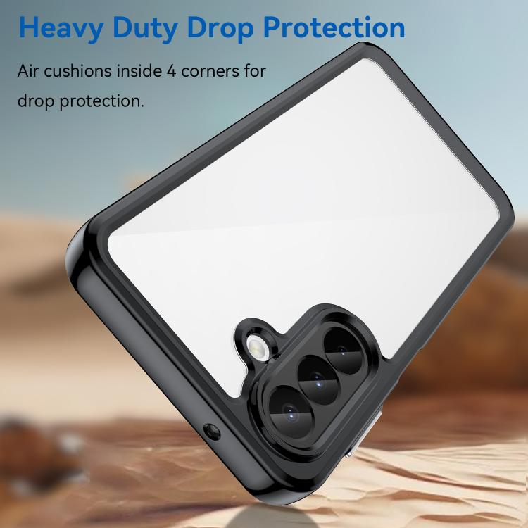 For Galaxy A27 5G Colorful Series Acrylic Hybrid TPU Phone Case
