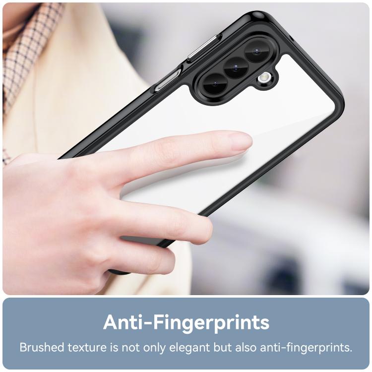 For Galaxy A27 5G Colorful Series Acrylic Hybrid TPU Phone Case