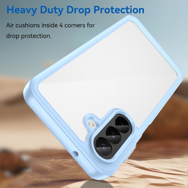 For Galaxy A27 5G Colorful Series Acrylic Hybrid TPU Phone Case