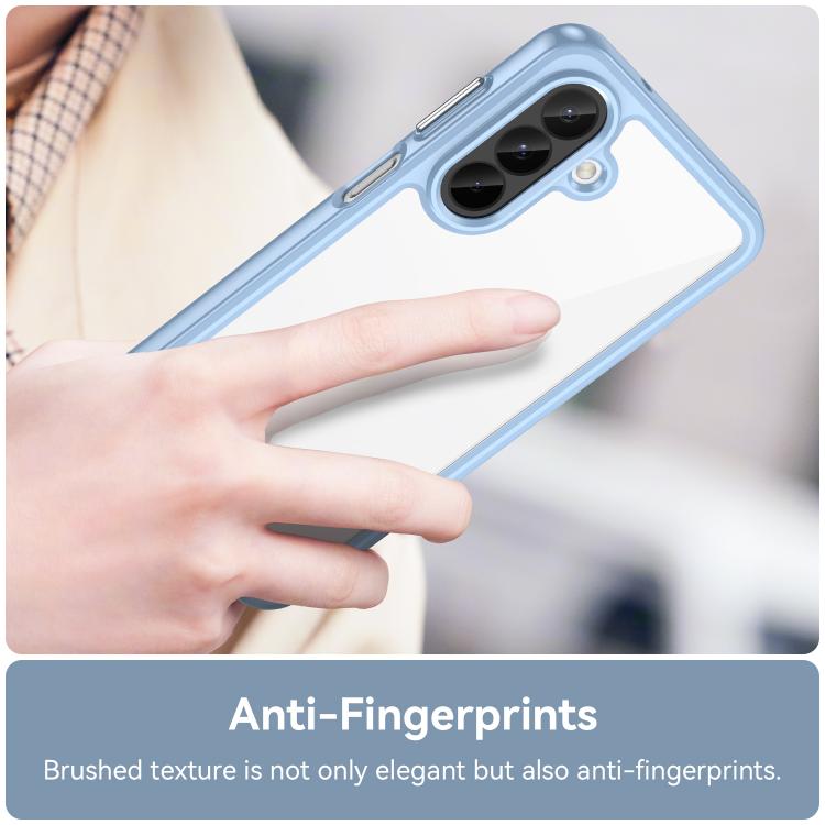 For Galaxy A27 5G Colorful Series Acrylic Hybrid TPU Phone Case
