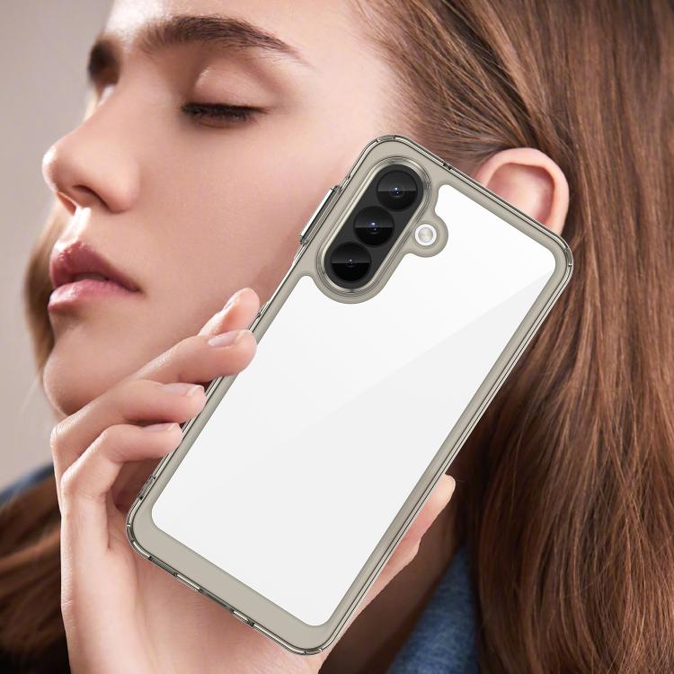 For Galaxy A27 5G Colorful Series Acrylic Hybrid TPU Phone Case