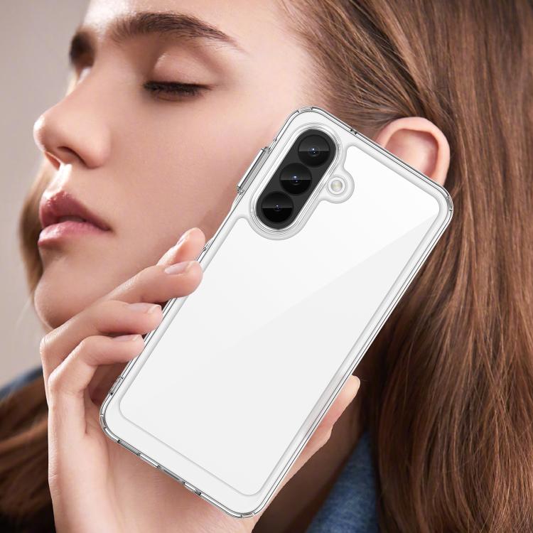 For Galaxy A27 5G Colorful Series Acrylic Hybrid TPU Phone Case