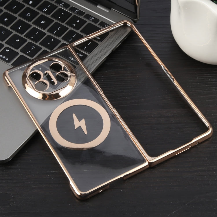 For Huawei Mate X5 / X3 6D Glossy Electroplated PC MagSafe Phone Case