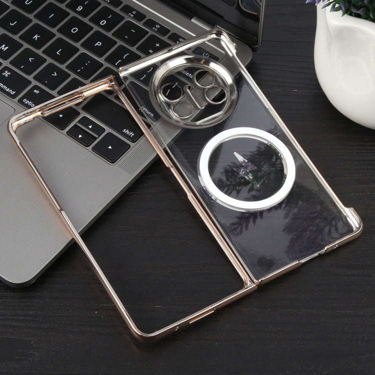 For Huawei Mate X5 / X3 6D Glossy Electroplated PC MagSafe Phone Case