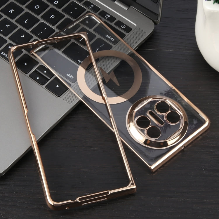For Huawei Mate X5 / X3 6D Glossy Electroplated PC MagSafe Phone Case