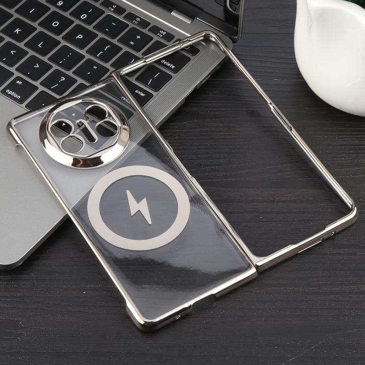 For Huawei Mate X5 / X3 6D Glossy Electroplated PC MagSafe Phone Case