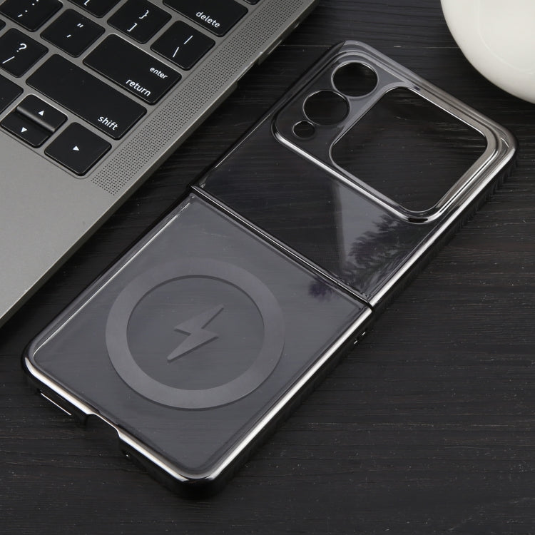 For Huawei nova Flip 6D Glossy Electroplated PC MagSafe Phone Case