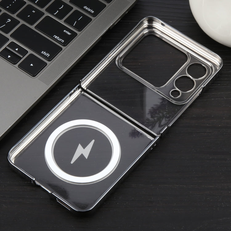 For Huawei nova Flip 6D Glossy Electroplated PC MagSafe Phone Case