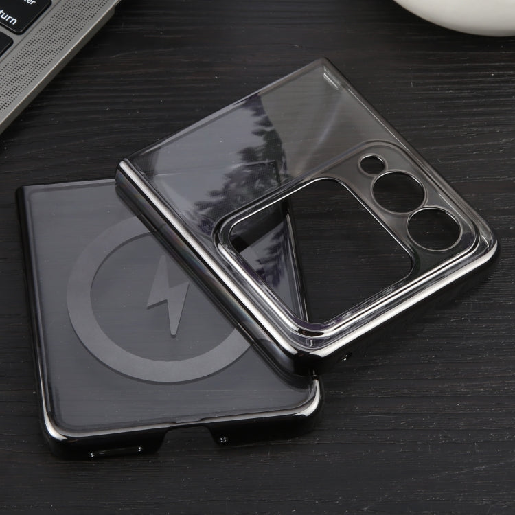 For Huawei nova Flip 6D Glossy Electroplated PC MagSafe Phone Case
