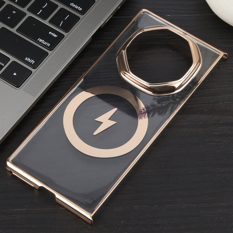 For Huawei Mate XT Ultimate 6D Glossy Electroplated PC MagSafe Phone Case