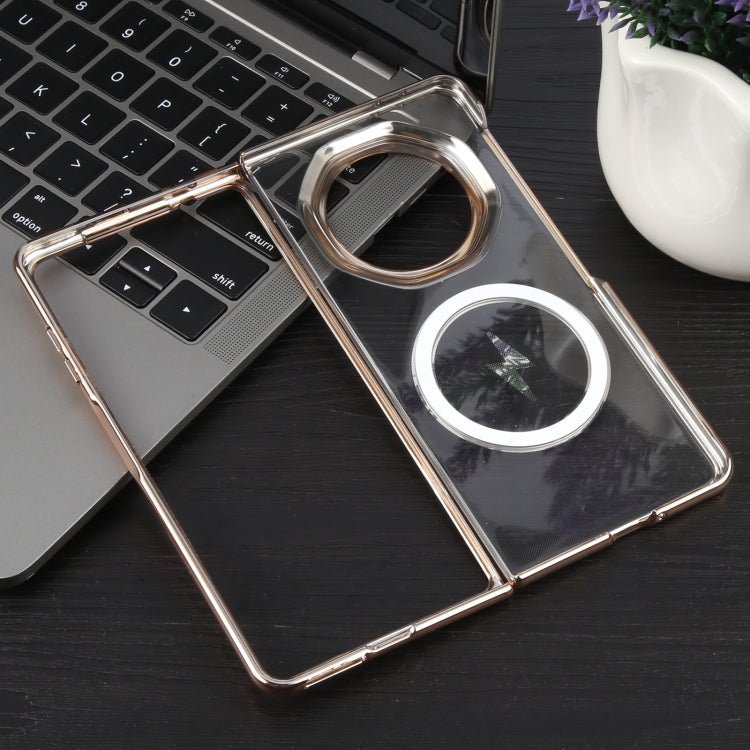 For Honor Magic V3 6D Glossy Electroplated PC MagSafe Phone Case