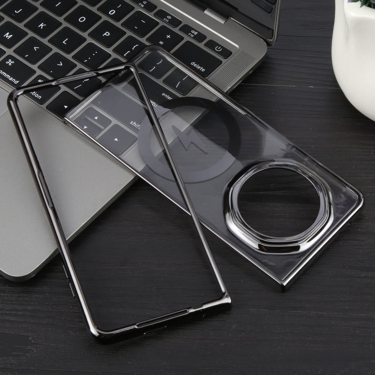 For Honor Magic V3 6D Glossy Electroplated PC MagSafe Phone Case