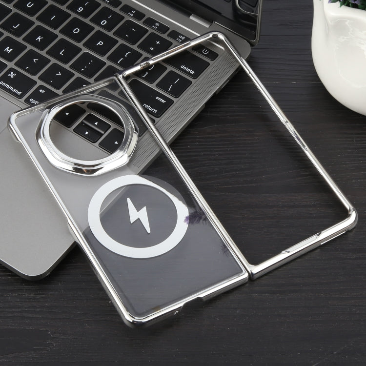 For Honor Magic V3 6D Glossy Electroplated PC MagSafe Phone Case