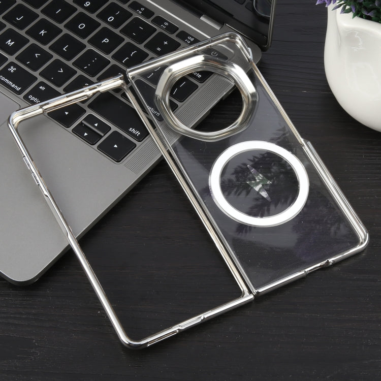 For Honor Magic V3 6D Glossy Electroplated PC MagSafe Phone Case