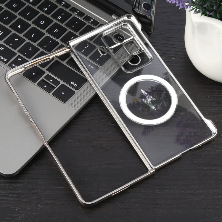 For Honor Magic Vs3 6D Glossy Electroplated PC MagSafe Phone Case