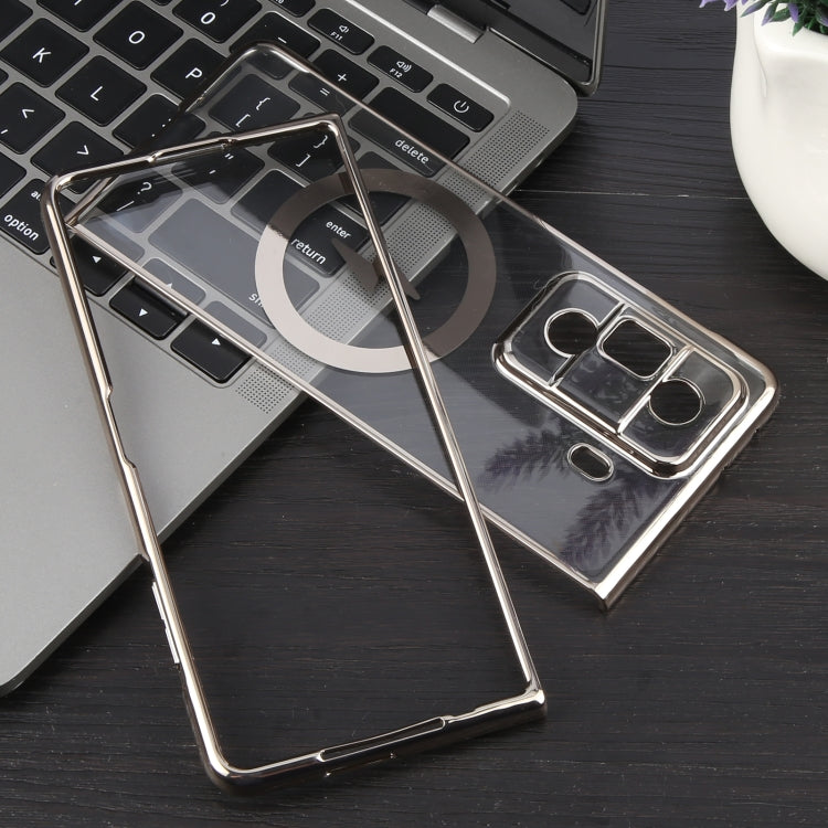 For Honor Magic Vs3 6D Glossy Electroplated PC MagSafe Phone Case