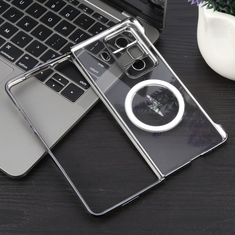 For Honor Magic Vs3 6D Glossy Electroplated PC MagSafe Phone Case