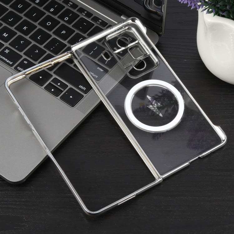 For Honor Magic Vs3 6D Glossy Electroplated PC MagSafe Phone Case