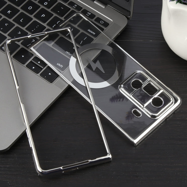For Honor Magic Vs3 6D Glossy Electroplated PC MagSafe Phone Case