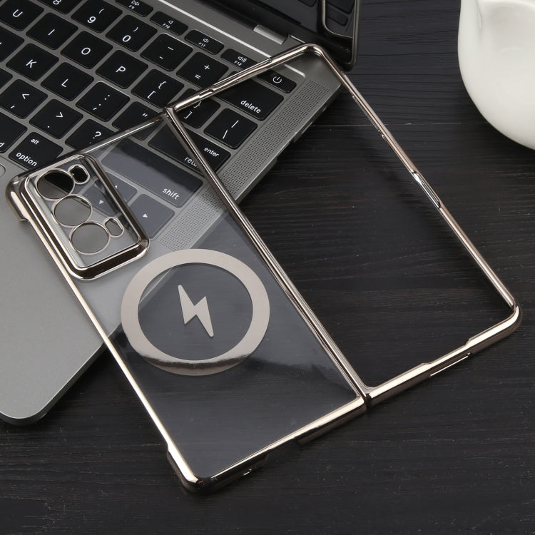 For Honor Magic Vs2 6D Glossy Electroplated PC MagSafe Phone Case