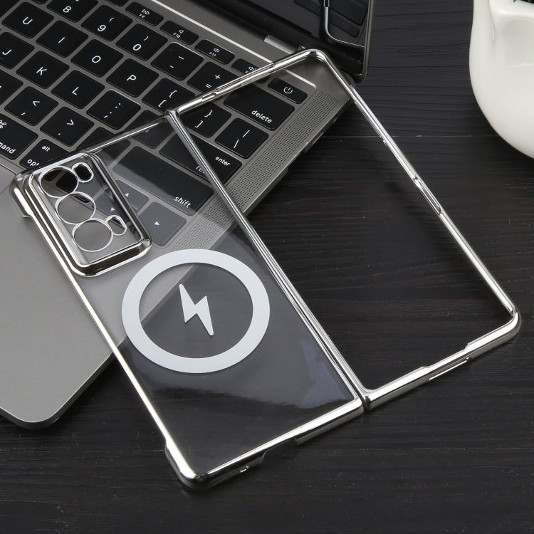 For Honor Magic Vs2 6D Glossy Electroplated PC MagSafe Phone Case