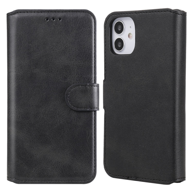 For iPhone 12 mini Classic Calf Texture PU + TPU Horizontal Flip Leather Case, with Holder & Card Slots & Wallet