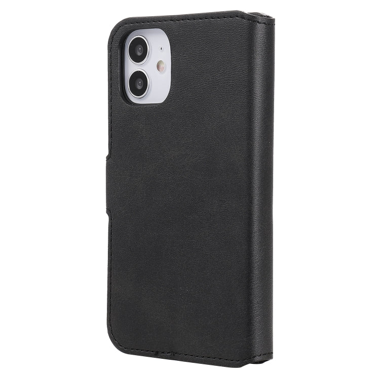 For iPhone 12 mini Classic Calf Texture PU + TPU Horizontal Flip Leather Case, with Holder & Card Slots & Wallet