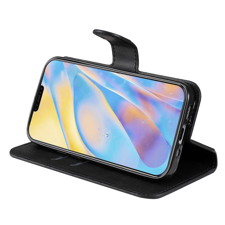 For iPhone 12 mini Classic Calf Texture PU + TPU Horizontal Flip Leather Case, with Holder & Card Slots & Wallet
