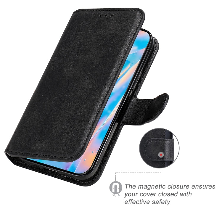 For iPhone 12 mini Classic Calf Texture PU + TPU Horizontal Flip Leather Case, with Holder & Card Slots & Wallet